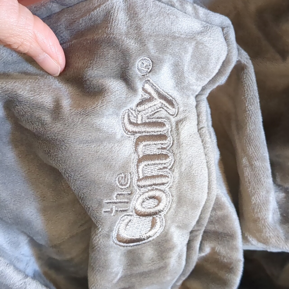 The Comfy Gray Sherpa Hoodie - Picture 4 of 5